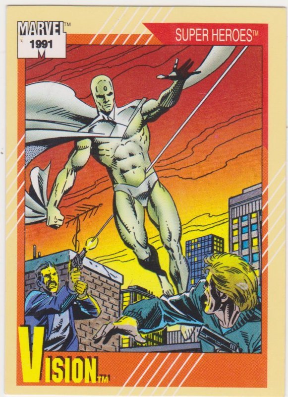 1991 Marvel Universe #19 Vision