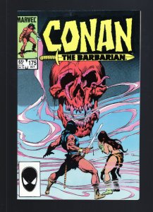 Conan the Barbarian #175 - John Buscema Cover Art. Ernie Chan Art. (7.5) 1985