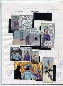 Legends of The Dark Knight #133 p.24 2000 Color Guide art Danny Vozzo