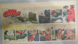 (45) Steve Canyon Sundays by Milton Caniff 1960 Near Complete Year ! 7.5 x 15