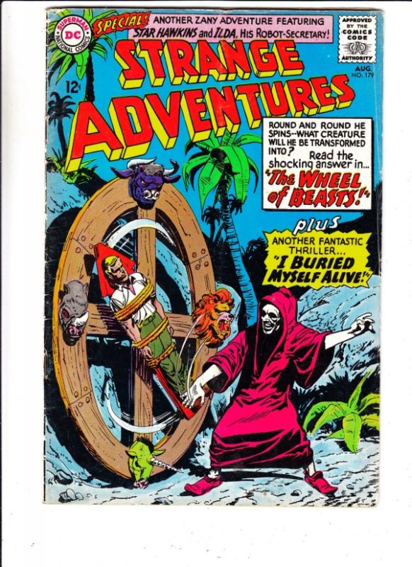 Strange Adventures #179 (Aug-65) VG/FN Mid-Grade Star Hawkins