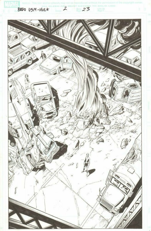 BBDO Campbell's Diversity: Ultimate Spider-Man/Hulk #2 p.23 - art by Mark Bagley