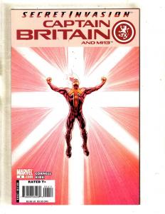 16 Captain Britain & MI13 Comics # 1 2 3 4 5 6 7 8 9 10 11 12 13 14 15 1 AN CJ13