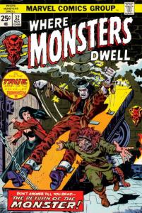 Where Monsters Dwell #32 FN; Marvel | save on shipping - details inside