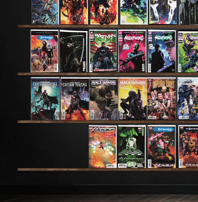 Huge Lot 150+ Comics with Low, X-Men, Nightwing, The Flash, Batman & More!