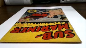 Sub-Mariner Comics #21 1946 last Angel Backup Story Bill Everett Art unrestored 