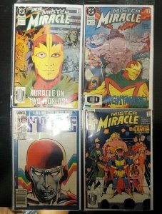 4PC MISTER MIRACLE LOT (8.0) KIRBY 4TH WORLD!! 1990