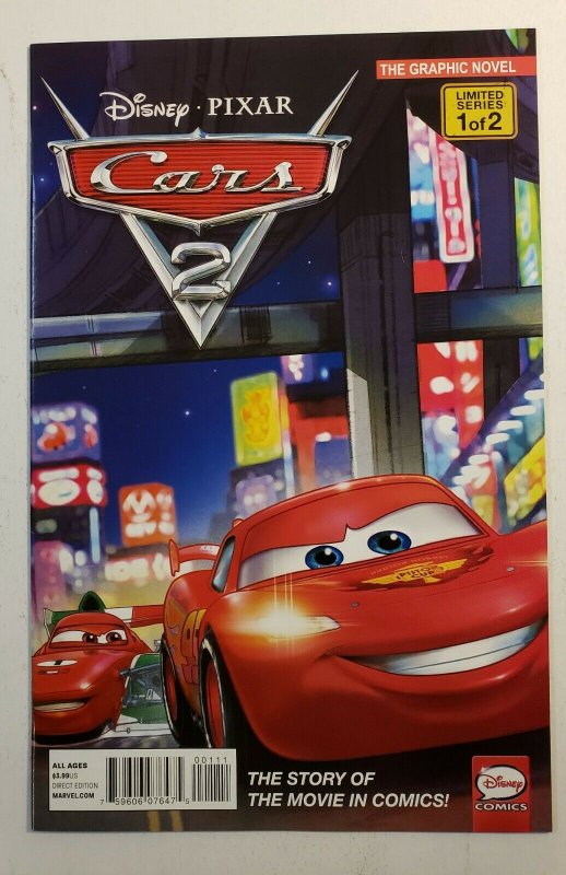 CARS 2 MOVIE IN COMICS #1-2 COMPLETE SET DISNEY COMICS PIXAR CARS 2011