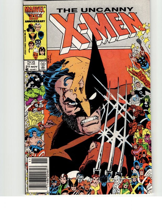 The Uncanny X-Men #211 (1986) X-Men [Key Issue]