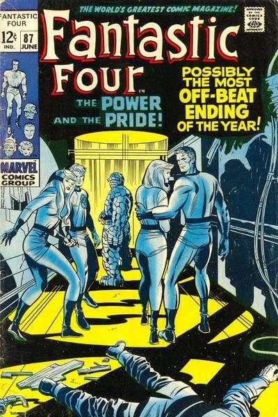 Fantastic Four (1961 series) #87, VG- (Stock photo)