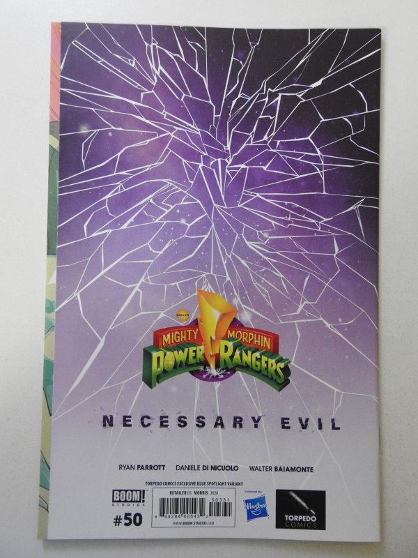 Mighty Morphin Power Rangers: Necessary Evil #50 Variant NM Condition!