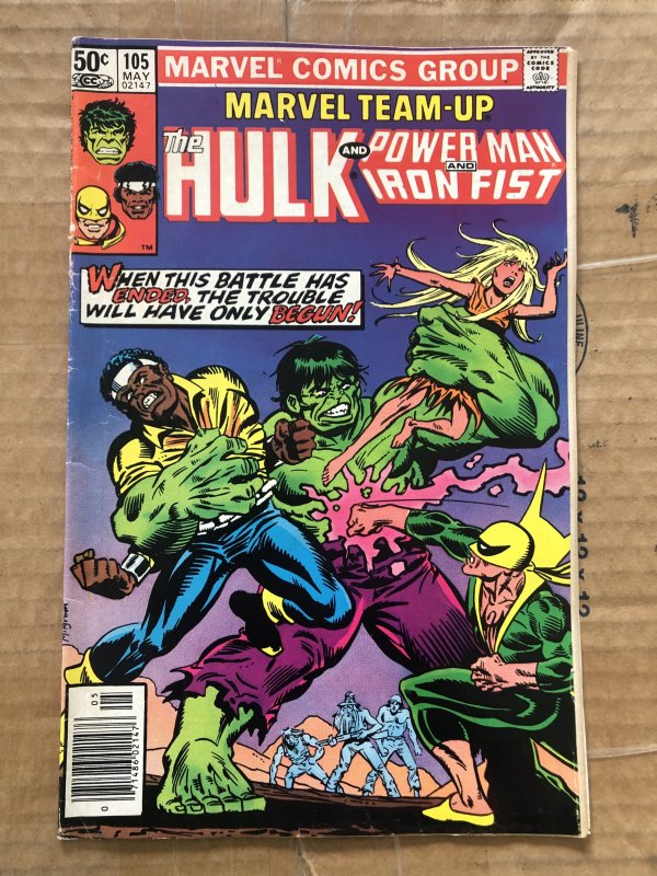 Marvel Team-Up #105 Newsstand Edition (1981)