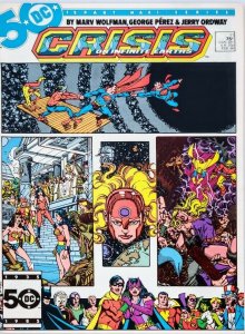 DC Crisis on Infinite Earths #11 VF/NM 9.0 High Grade 1986 George Perez