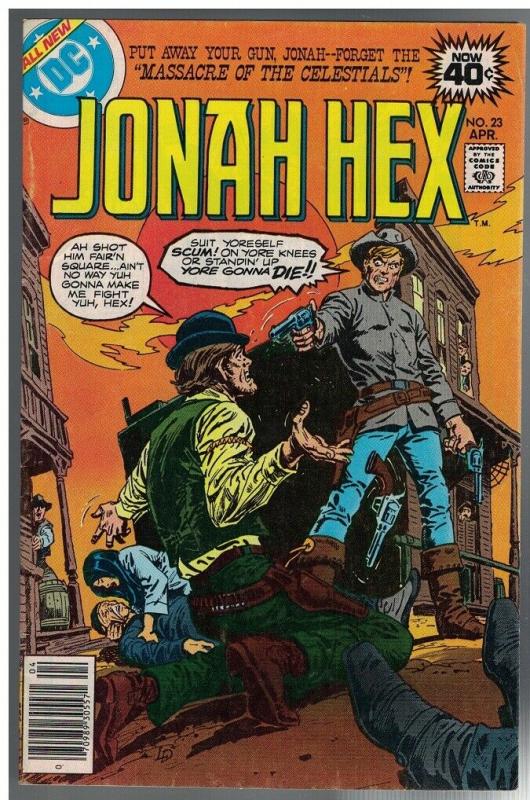 JONAH HEX 23 VG-F April 1979 