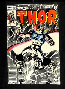 Thor #334 Newsstand Variant