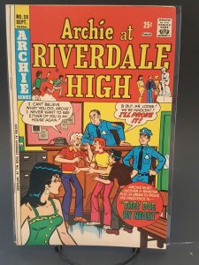 Archie at Riverdale High #28 8.0 VF Archie Comic - Sep 1975 Stan Goldberg