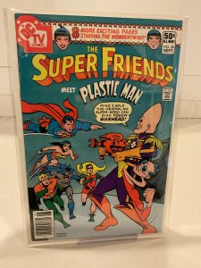 Super Friends #36  F  1980  Plastic Man Guest Stars!