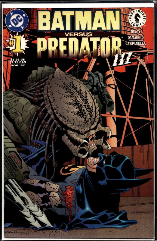 Batman / Predator III [Batman Versus Predator III] #1 (1997) Predator