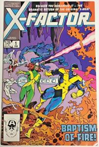 X-FACTOR#1 VF 1986 MARVEL COMICS 