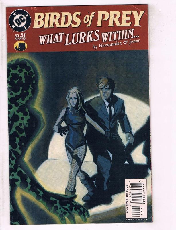 5 Birds of Prey DC Comic Books # 47 48 49 50 51 Oracle Black Canary BH16