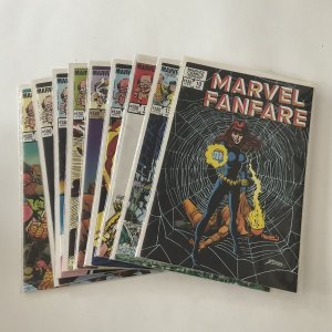 Marvel Fanfare 10 12 13-15 17-20 Lot Run. Set Near Mint- Nm- 9.2 Marvel