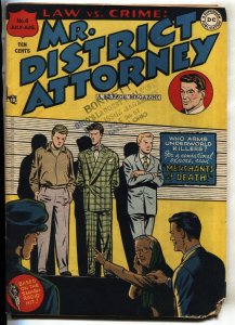 MR. DISTRICT ATTORNEY #4--DC--PRE-CODE CRIME--comic book