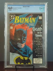 Batman #426, #427, #428, #429 CBCS 6.0 - 8.5 Not CGC, A Death In The Family