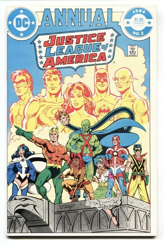 Justice League of America Annual #2 1984 1st VIBE and GYPSY 1984 DC NM-