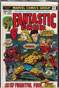 Fantastic Four #129 (1972) Fantastic Four [Key Issue]