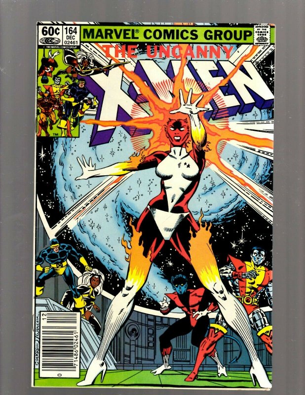 Uncanny X-Men # 164 VF/NM Marvel Comic Book Wolverine Binary Storm Mutant RP5