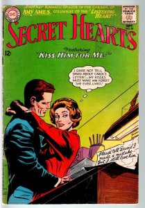 SECRET HEARTS #98-1964-KISS HIM FOR ME-DC ROMANCE-G G