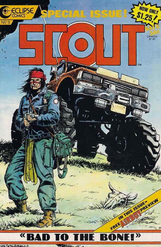 Scout #9 VF/NM; Eclipse | save on shipping - details inside