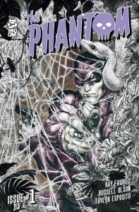 Phantom #1 Cvr E Freddie Williams Ii Bw Var Mad Cave Studios Comic Book