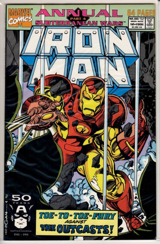 Iron Man Annual #12 (1991) 9.4 NM