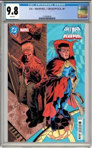 BATMAN/DEADPOOL #1 HAYDEN SHERMAN VARIANT CGC 9.8 NM PRESALE 11/19