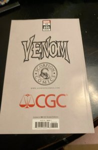 Venom 35 Scorpion Comics Del Otto Negative Edition #54/200