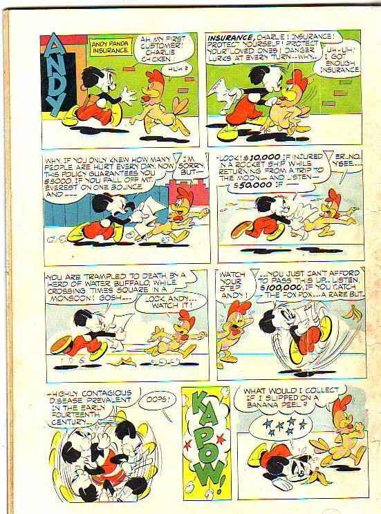 Four Color #345 (Oct-51) VG Affordable-Grade Andy Panda