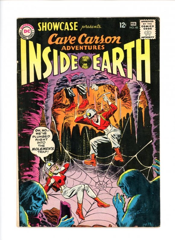 Showcase #48  1964  VG/F  Cave Carson!