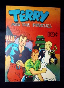 Terry & The Pirates-LARGE FEATURE BOOK #2-Milton Caniff-  1983 Reprint 1st App.