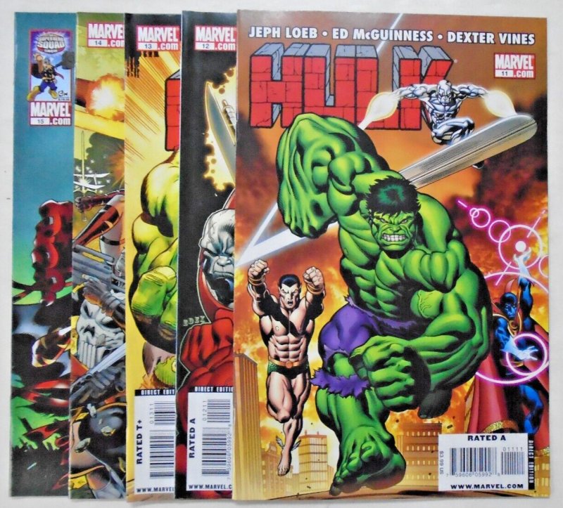 *Hulk (2008; Red Hulk) 11-15; 5 HIGH GRADE Books. #15 1st Red She-Hulk