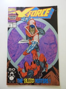 X-Force #2 (1991) 2nd appearance of Deadpool FN/VF condition