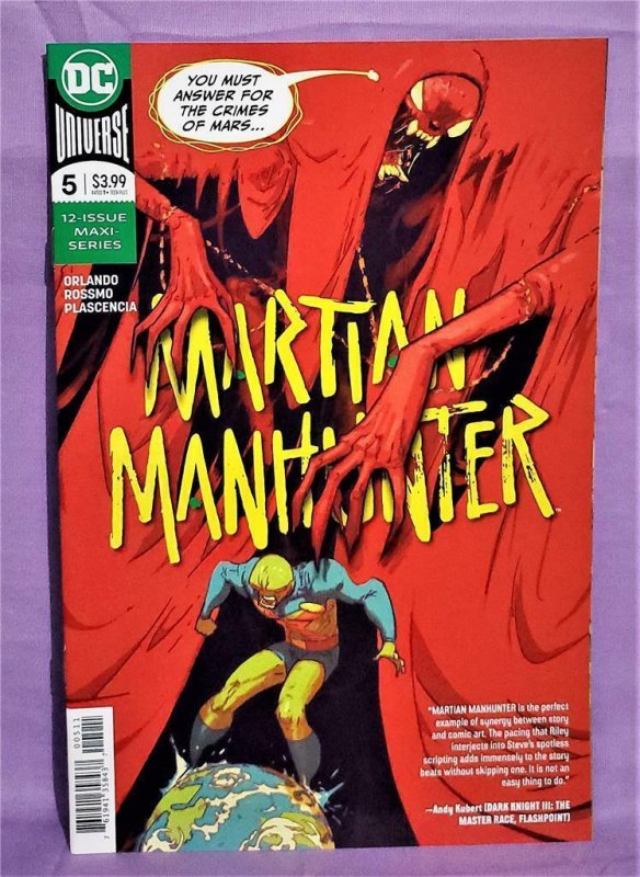 MARTIAN MANHUNTER #1 - 12 Riley Rossmo Steve Olrlando w 3 Variants (DC, 2019)! 761941358437