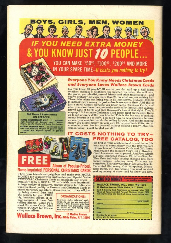 Incredible Hulk #108 FN+ 6.5 White Pages Mandarin!  Nick Fury!