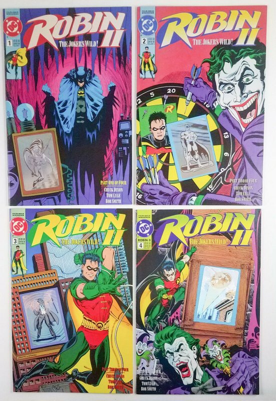 ?Robin The Jokers Wild 2 - 1991 Limited Mini-Series Compete Run 1-4 DC Comic