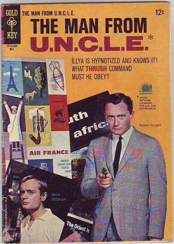 Man from U.N.C.L.E., The #6 (May-66) VG Affordable-Grade Napolean Solo, Ilya ...