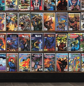 Huge Lot 150+ Comics with Fantastic Four, Wolverine, The Punisher & More!