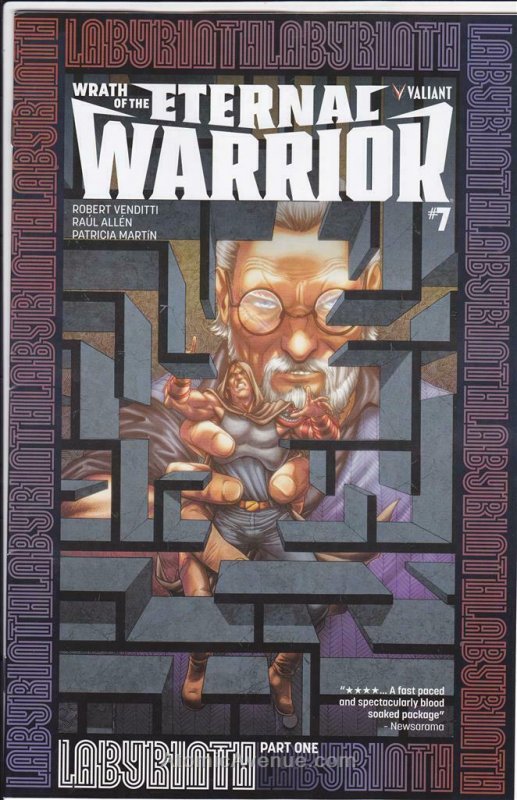 Wrath Of The Eternal Warrior #7B FN; Valiant | save on shipping - details inside 