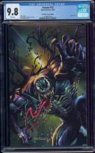 Venom #12 CGC 9.8 Tyler Kirkham Virgin Variant