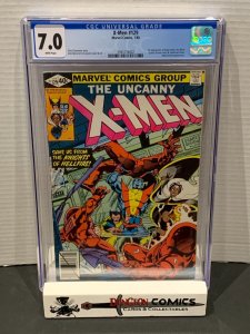 The Uncanny X-Men # 129 CGC 7.0 1980 1st App of Kitty Pryde & Emma Frost [GC20]