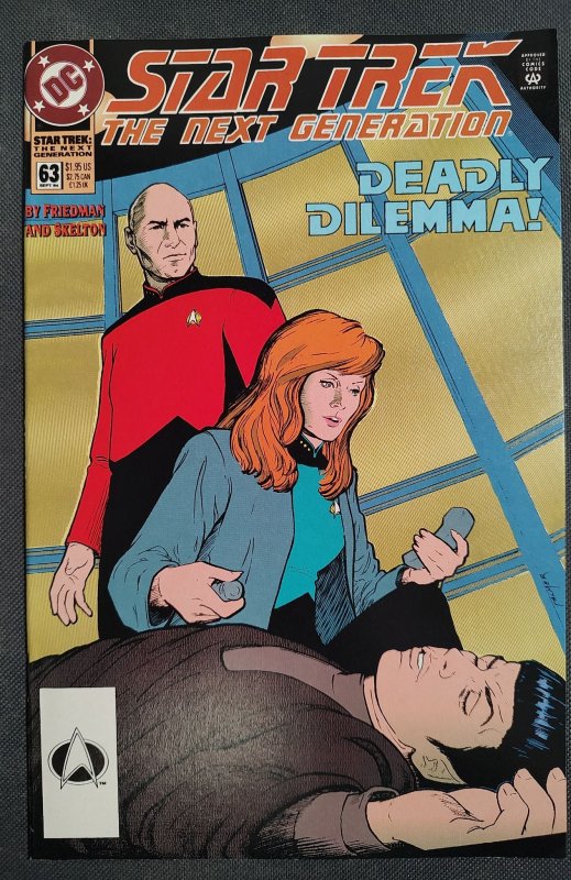 Star Trek: The Next Generation #63 Newsstand Edition (1994)